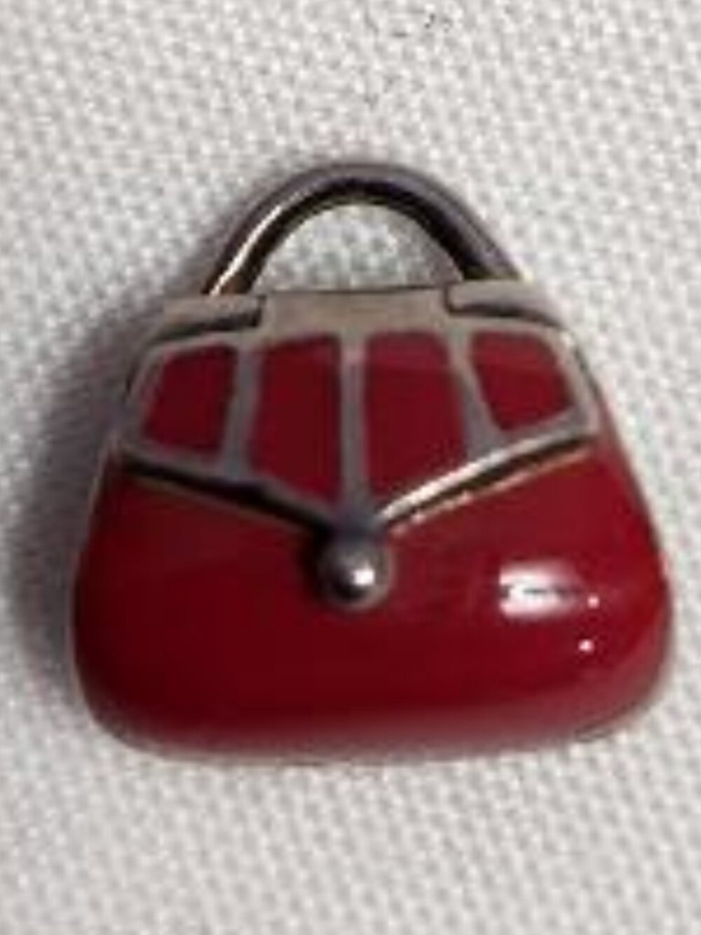 Chamilia Sterling Silver Enamel Purse Charm